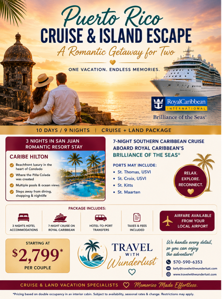 Puerto Rico Cruise & Island Escape